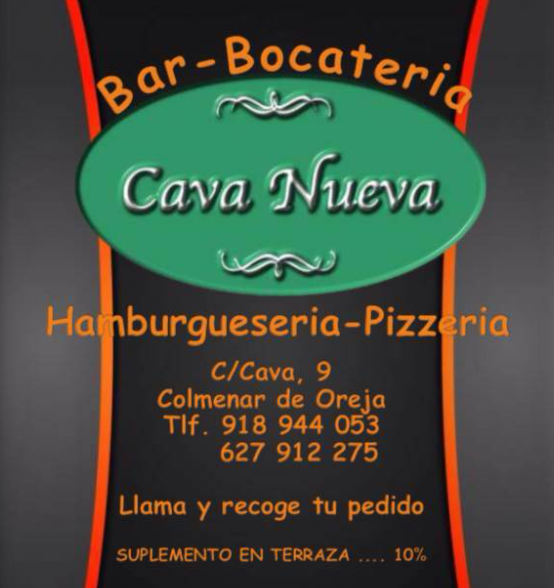 bar cava nueva bocatería pizzería 1