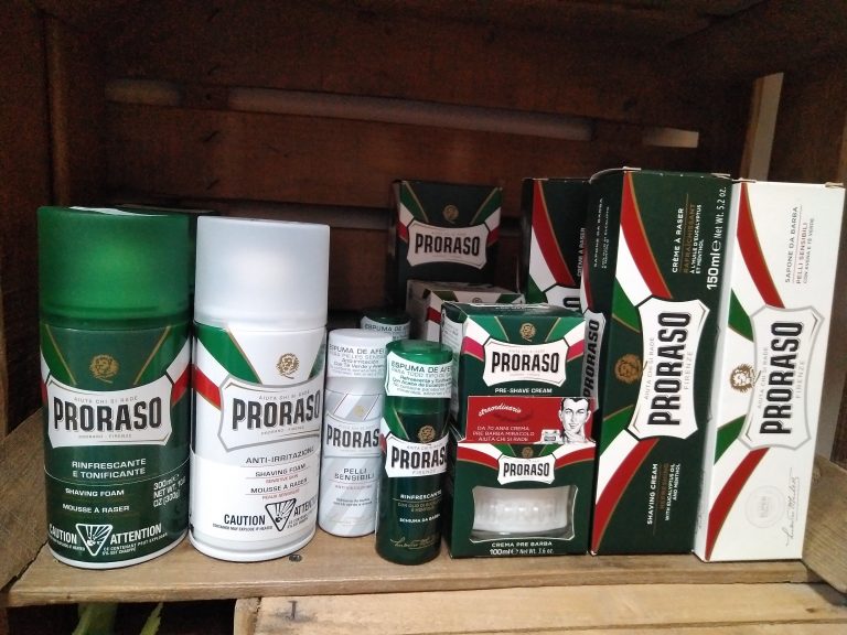 productos para afeitado y barbas Proraso 2 768x576